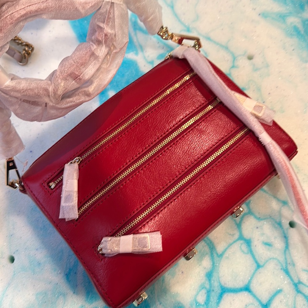 NWT Rebecca Minkoff 5 Zip Crossbody